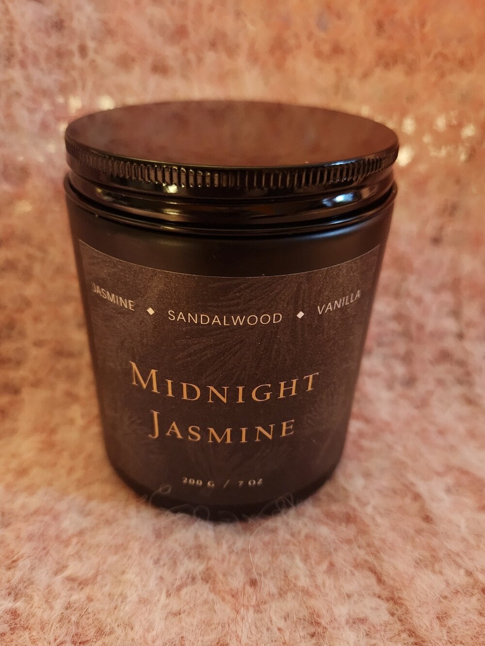 Midnight Jasmine 7 oz Soy Wax Candle